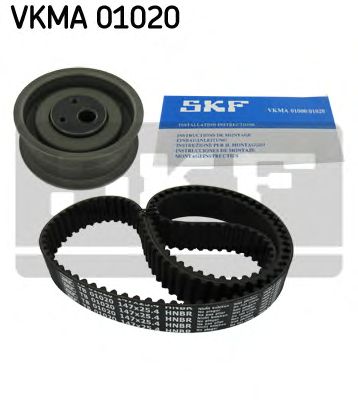 VKMA 01020 SKF Комплект ГРМ (ремінь + ролик)0